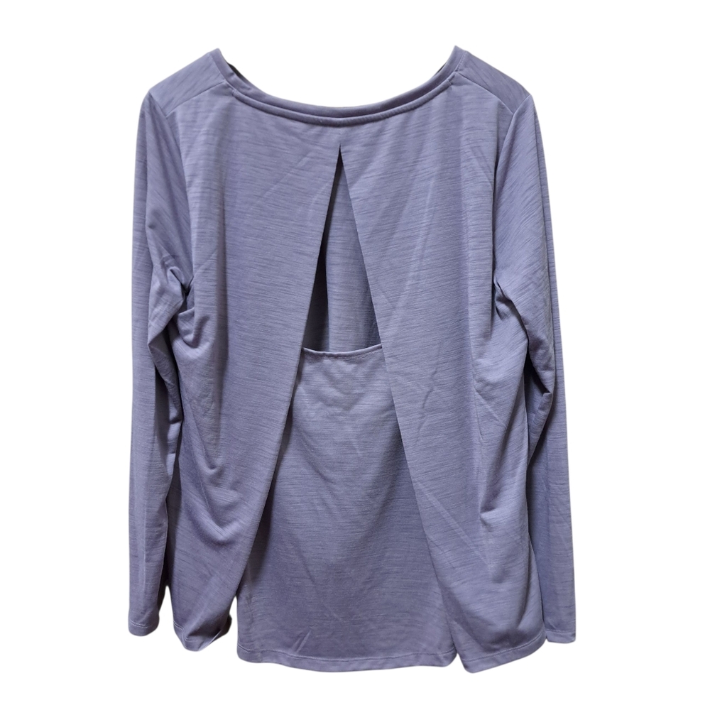 Under Armour Open Back Long Sleeved Heat Gear Shirt